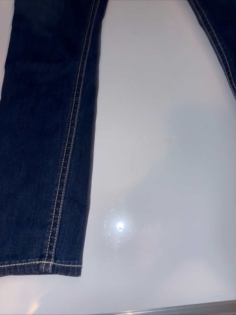 Womens Express Low Rise Jeans Size 12R Blue Jeans Denim - Picture 2 of 16